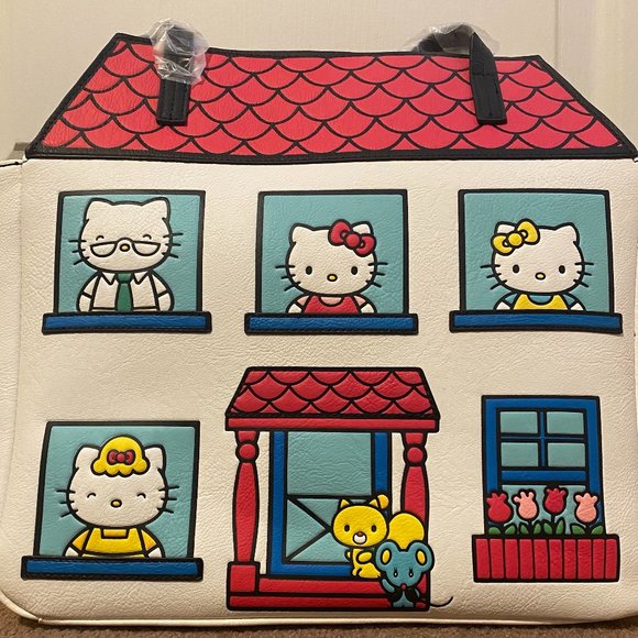 Hello Kitty LoungeFly Purse - Character House - Picture 1 of 9